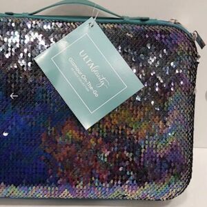 Ulta Beauty On The Go 93 Piece Collection.  New.  Purple Glitter Case.